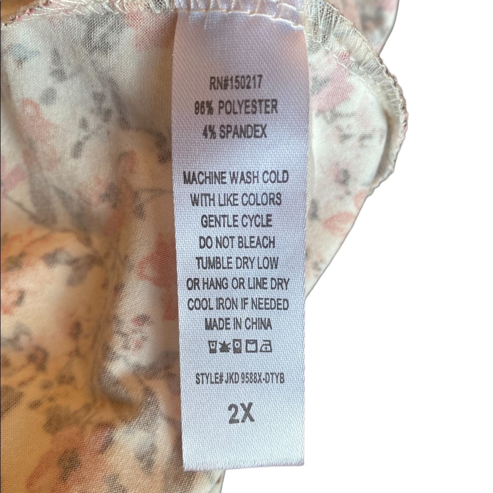 Vibe Sportswear Long Sleeve Floral Dress - Picture 12 of 13